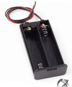 2x AA Kunststoff Batteriehalter
