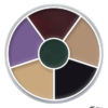 Kryolan Cream Color Circle Black Eye