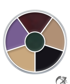Kryolan Cream Color Circle Black Eye