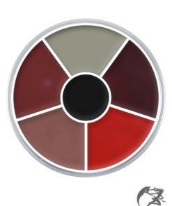 Kryolan Cream Color Circle Burn & Injury