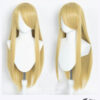 Perücke Blond mit Pony (80 cm)